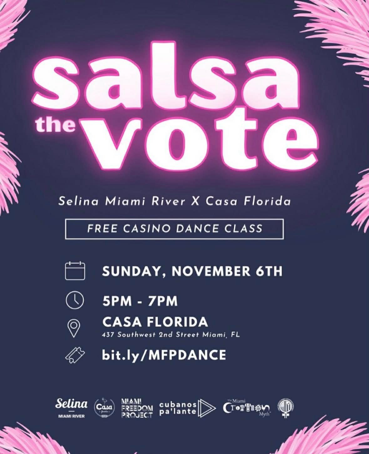 Salsa the Vote - Free Casino Dance Class